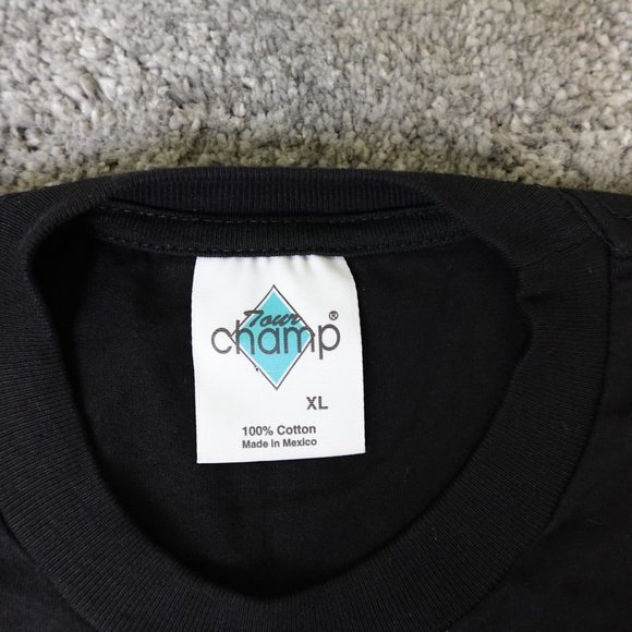 Vintage Slipknot Shirt Mens XL 2001 Metal Band Black Concert Tee T-Shirt - Picture 4 of 8